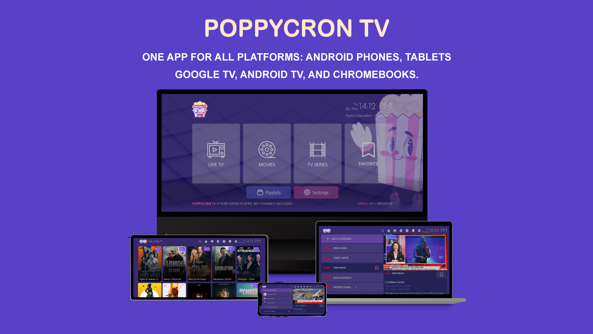 IPTV and Legality: Why POPPYCORN TV Stands Out as a Legal Media Player ?